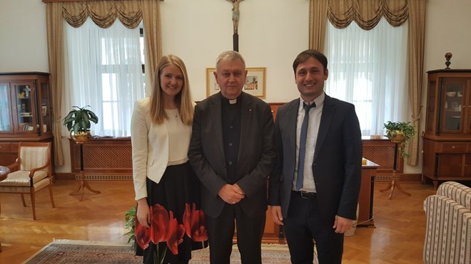 Varaždinski biskup Josip Mrzljak primio predstavnike udruge „Hrvatska za Život“